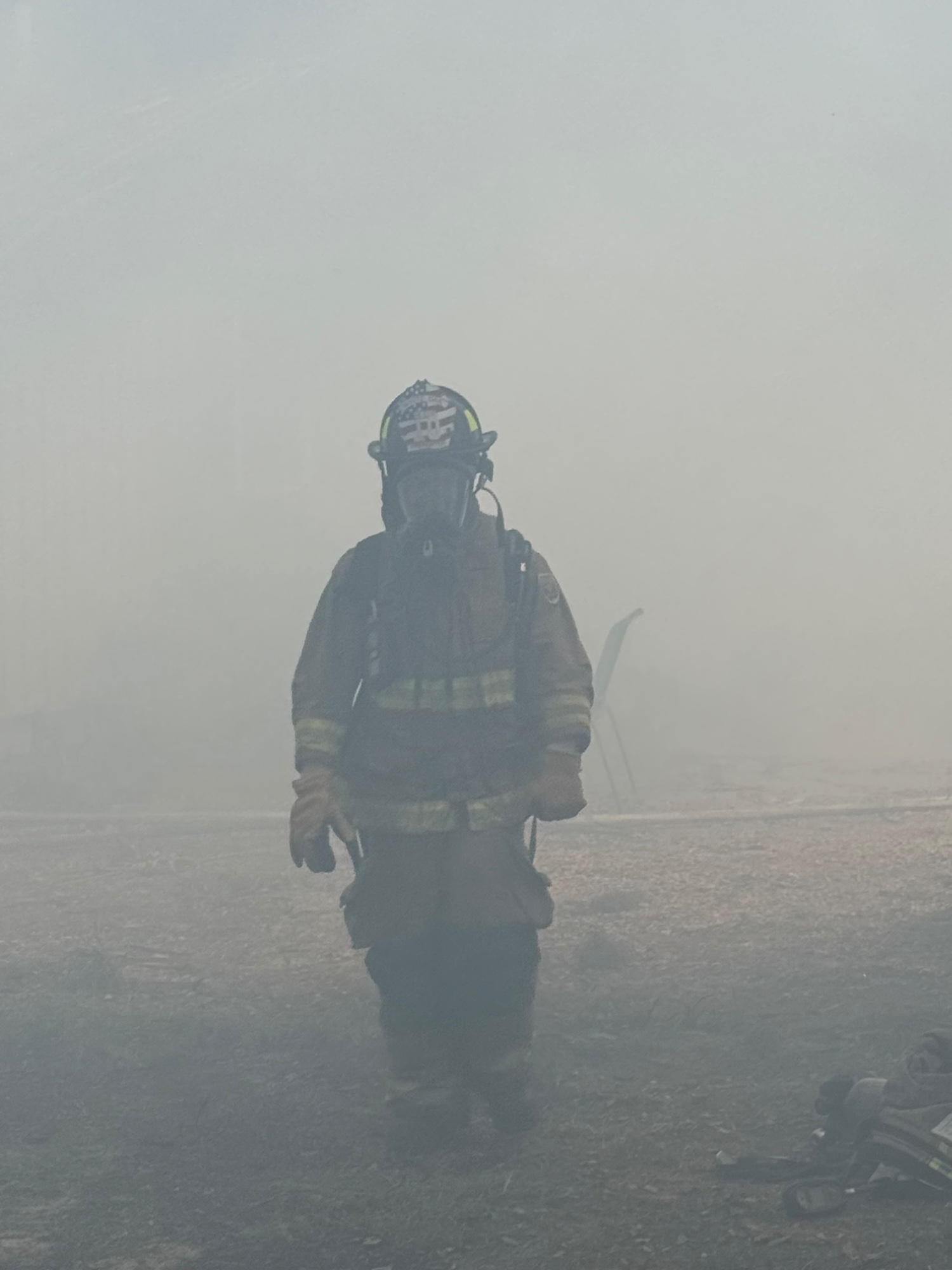 Firefighter at Scene